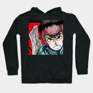 yu ominae the warrior spriggan in anime ecopop Hoodie